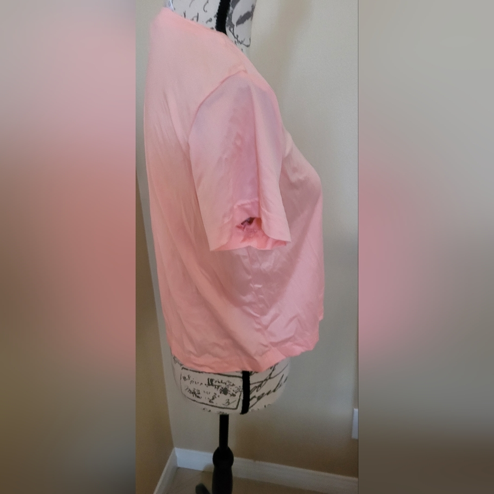 adidas Pink Short Sleeve Tee - Picture 4 of 5